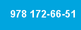 978 172-66-51 978 172-66-51